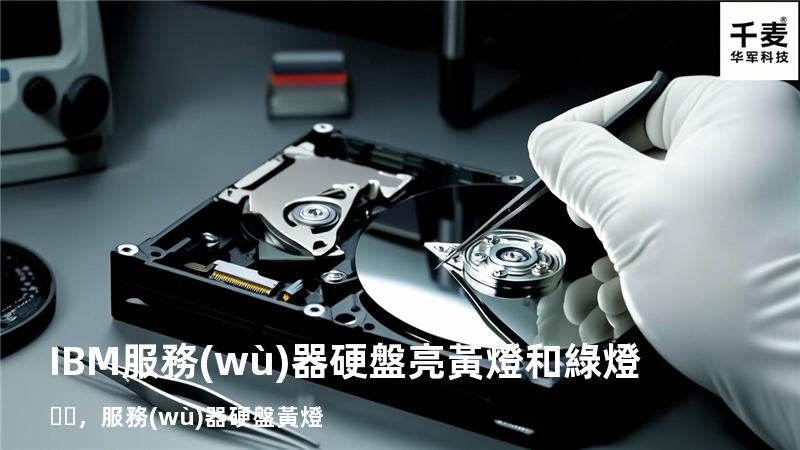 IBM服務(wù)器硬盤亮黃燈和綠燈，服務(wù)器 硬盤黃燈